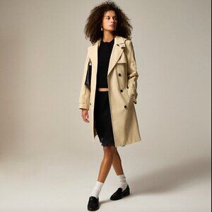 J. Crew New Icon Vintage Khaki Trench Coat 2